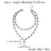 HTUTWOO Multi-Layered Cross Necklace, Hip-hop Style Choker, Dainty Gifts for Women, a Must-Have Item for Trendsetters - 4 of 4