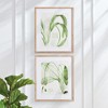 Plum & Post Aquatic Leaf Prints, Set Of 2 - 4 of 4