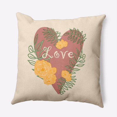 Mauve throw pillow online cover