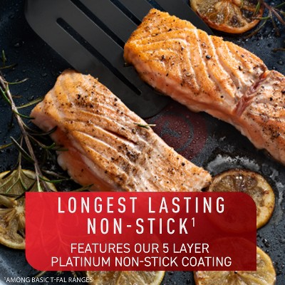 T-fal 12-Piece Platinum Nonstick Aluminum Cookware Set with Induction Base