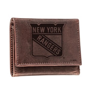 Evergreen New York Rangers Crazy Horse Collection Tri-Fold Wallet - 1 of 1