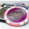 Slickblue 25-Pack Las Vegas 14-Gram Poker Chips, Clay Composite, Heavyweight Casino Style, Holo Inlay, $1-$10K - 3 of 3