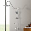 ALEXOUN   Head with Handheld Shower System with 8" Rain Shower Head - 4 of 4