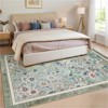 Fulvari Area Rug,Rugs for Living Room & Bedroom,Bohemian Washable Rug with TPR Gripper,Recycled Polyester Low-Pile Pet & Kid Safe - 3 of 4
