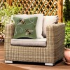 Liora Manne Frontporch Garden Indoor/Outdoor Pillow.. - 4 of 4