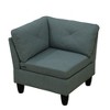 DOMETOUR Elegant Modern 4-Piece Couch Set Living Room Sofa for Home Decor - 3 of 4