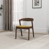 NicBex Solid Wood Round Dining Table with Smooth Finish for Kitchen Dining Room Circle Dinner Pedestal Table - 4 of 4