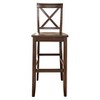 Set of 2 30" X-Back Barstools - Crosley - 2 of 4