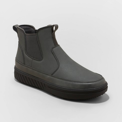 Black leather Chelsea boots for women Carla - Total comfort