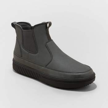 Men's Otis Chelsea Winter Boots - Goodfellow & Co™ Charcoal Gray
