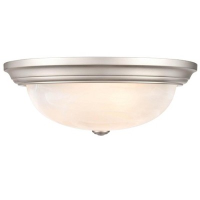 Millennium Lighting 3 - Light Flush Mount in  Satin Nickel