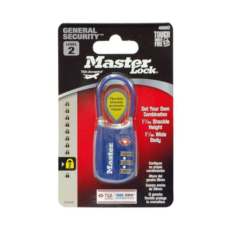 Master Lock Cable Combo Lock, 4 of 5
