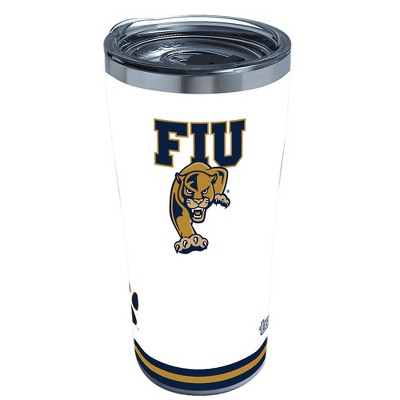 NCAA FIU Golden Panthers 20oz Arctic Stainless Steel Tumbler with Lid