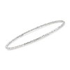 Ross-Simons Two-Tone Sterling Silver Jewelry Set: 6 Bangle Bracelets - 3 of 4