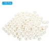 Unique Bargains Beautiful Designer DIY Jewelry Making Faux Pearl Pendants 150 Pcs Gold White 0.47" - 3 of 4