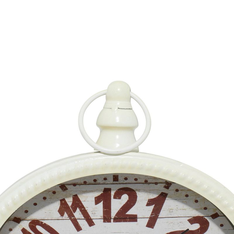 Set of 4 Metal Ring Top Clocks Black - Olivia &#38; May, 5 of 11