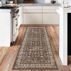 Fulvari Vintage Floral Rugs,Washable Area Rugs, Low Pile Non Shedding Stain Resistant Rugs for Bedroom Dining Room Home Office Department - 3 of 4