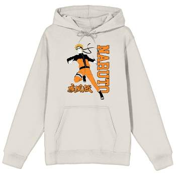 Naruto Shippuden Full Moon Hokage Clan Character Art Men's Black  Sweatshirt-Small