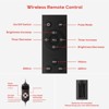 Morfone 120 and 200 models feature infrared light therapy lamps with wavelengths of 660nm, 850nm, and 940nm.Red light with wireless remote control. - 4 of 4