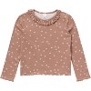 Modern Moments by Gerber Baby and Toddler Girls' 2-Piece Ruffle Collar Top and Flare Pant Set - 4 of 4