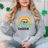 Simply Sage Market Women's Graphic Sweatshirt I'm A Lucky Charm - 2 of 2