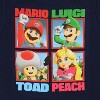 Super Mario Boys Shirt Mario Luigi Princess Peach Toad Youth Kids T-Shirt - 3 of 4
