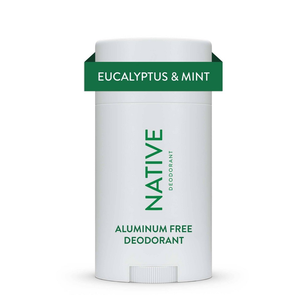 Photos - Deodorant Native  - Eucalyptus & Mint - Aluminum Free - 2.65 oz 