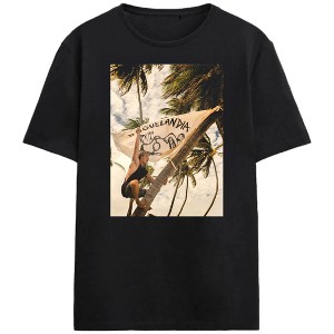 Outer Banks JJ Maybank At The Mast Adult Black Crew Neck Short Sleeve T-shirt - 1 of 3