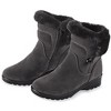 Collections Etc Faux Fur Trim Ice Gripperboots - 2 of 4