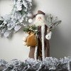 21"H Sullivans Christmas Rustic Gray Santa Figurine Indoor Christmas Decor - 3 of 3