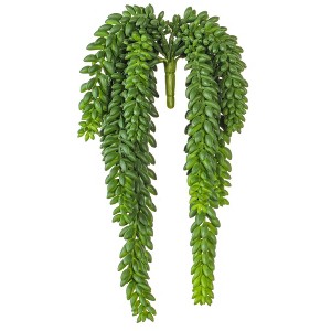 13" Artificial Donkey's Tail Bush - Vickerman: Indoor/Outdoor Decorative Faux Greenery - 1 of 3