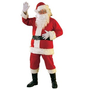 Rubies Promotional Men's Flannel Santa Suit - 1 of 2