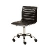 Grungis Faux Leather Air Lift Swivel Office Chair with Wheels,Modern Gaming Chair with Adjustable Height,Computer Chair for Office - 4 of 4