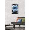 Trends International NHL Utah Hockey Club - Maximalist Logo 24 Framed Wall Poster Prints - 2 of 4