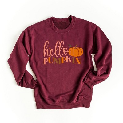 Simply Sage Market Women's Graphic Sweatshirt Hello Pumpkin Pumpkin
