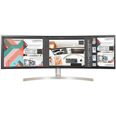 Manufacturer Refurbished LG 49WL95C-WY.AUS 49" (5120x1440) 5ms Curved IPS Monitor, White