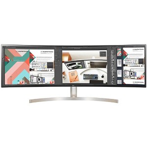 Manufacturer Refurbished LG 49WL95C-WY.AUS 49" (5120x1440) 5ms Curved IPS Monitor, White - 1 of 1
