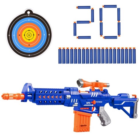 Toy Gr Nerf Bs Br Gun w/ 12 Cs Shot M Foam B.. ￡5.53 razux.com.br
