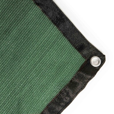 Green 6 x 150 ft Aluminum Eye Privacy Fence Screen