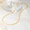 Ross-Simons 3mm 10kt Yellow Gold Herringbone Necklace - 4 of 4