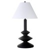 Hudson and Canal 28" Tall Triple Gourd Lamp with Fabric Shade - 2 of 4