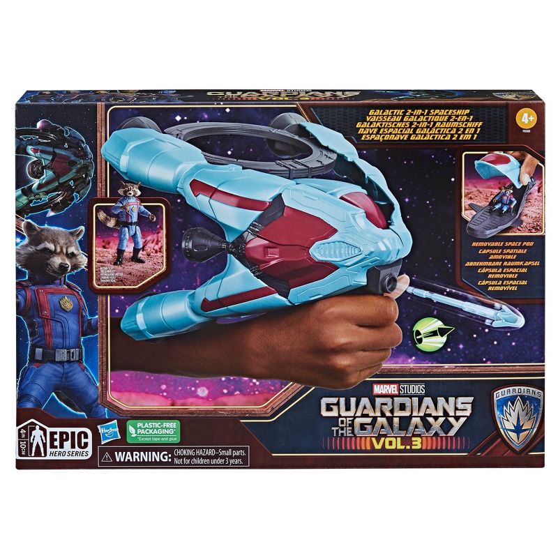 Marvel Guardians of the Galaxy Vol. 3 Galactic 2-in-1 Spaceship with Action Figure, 3 of 16