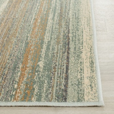 Handmade Light Blue Viscose Traditional Runner Rug 2'2" x 8'
