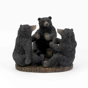 Avanti Black Bear Lodge Toothbrush Holder - 1 of 3