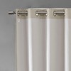 PAGED 84"x100" Printed Heathered Blackout Curtain Panel,Blackout Curtains for Bedroom,Window Patio Panel with Grommet Top,Living Room Curtains - 4 of 4