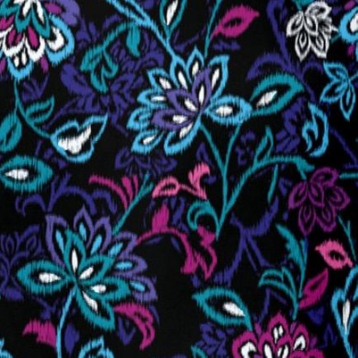 black multi batik