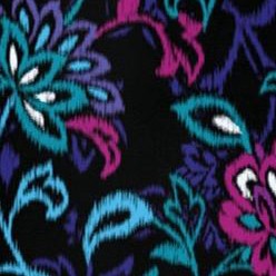 black multi batik