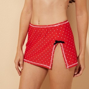 Women's Polka Dot Swim Cover Up Skirt - Wild Fable™ - 1 of 4