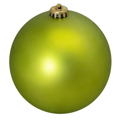 Northlight 6" Shatterproof Matte Christmas Ball Ornament - Green