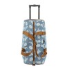 Disney Stitch Character Print 21" Adult Blue Denim Rolling Duffel Bag - 4 of 4